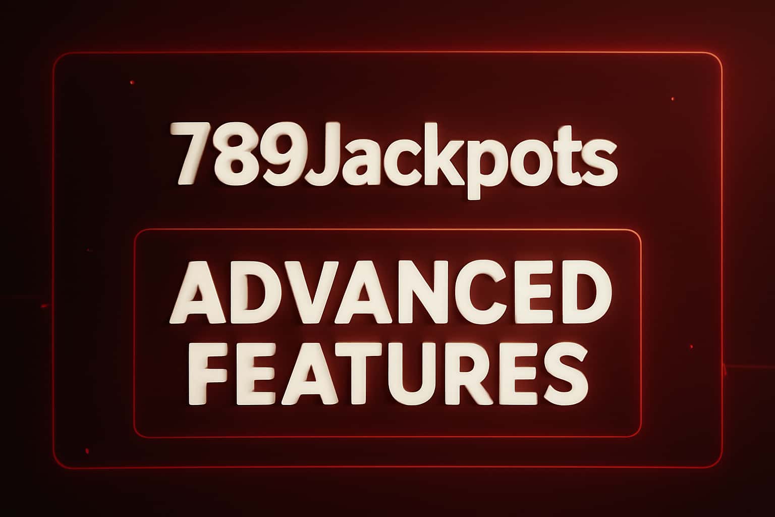 An informative scene highlighting the advanced features of 789Jackpots.
