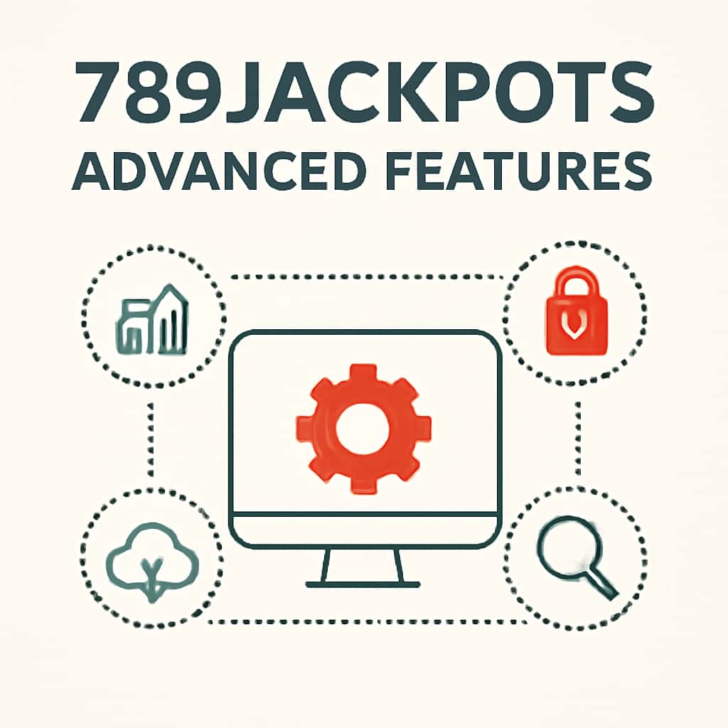 A diagram illustrating the features of 789Jackpots.