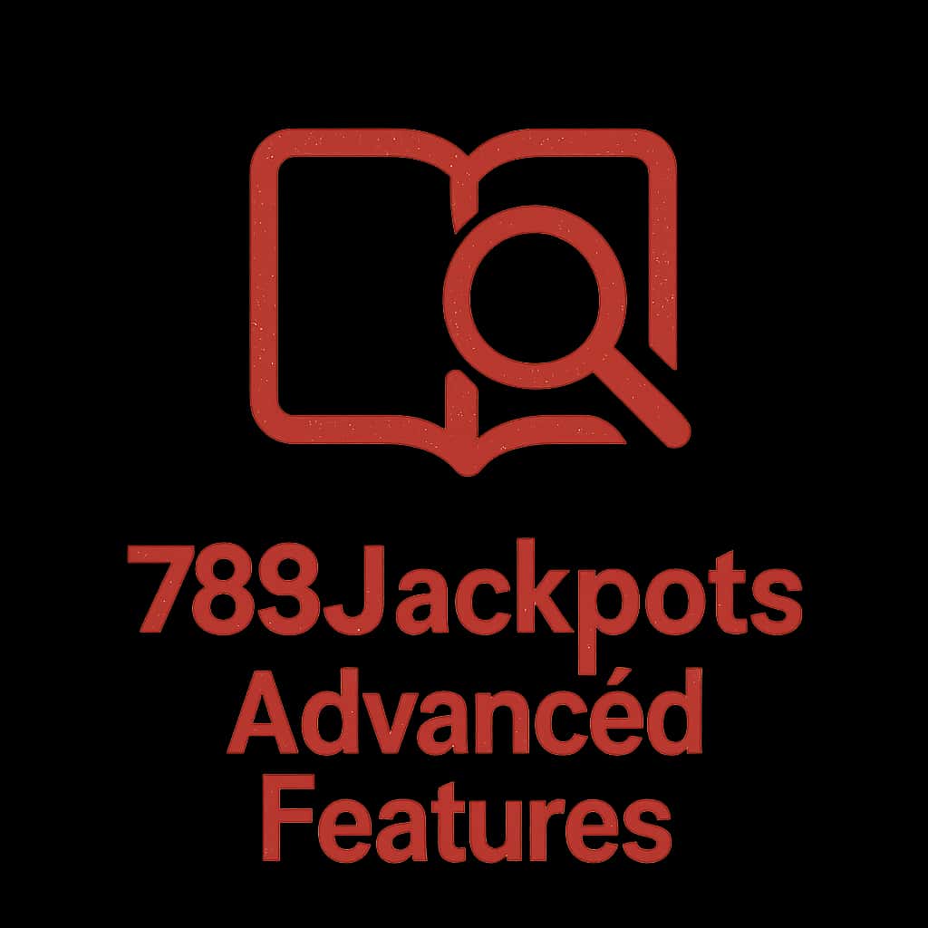 A badge signifying the advanced features of 789Jackpots.