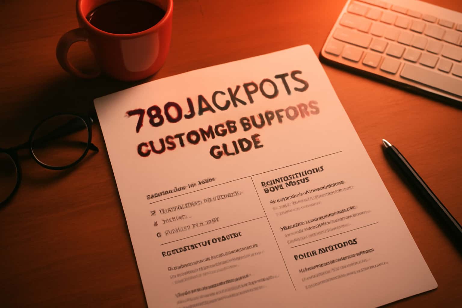 An informative scene showing the 789Jackpots Customer Support Guide, emphasizing clarity and support.