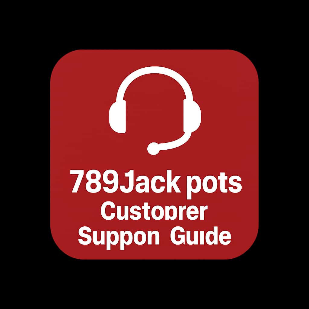 A badge representing the 789Jackpots Customer Support Guide.