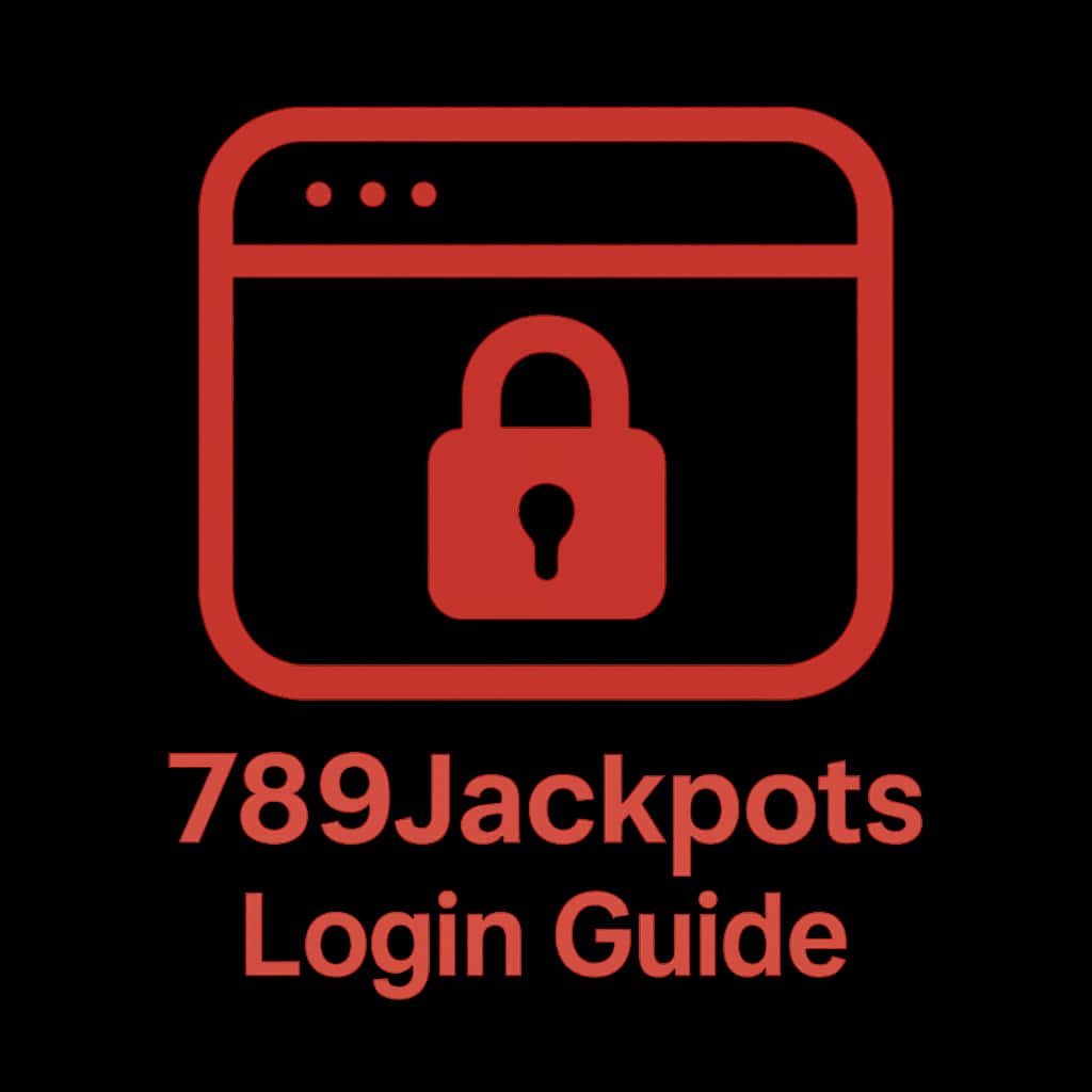 A simple badge representing the 789Jackpots Login Guide.