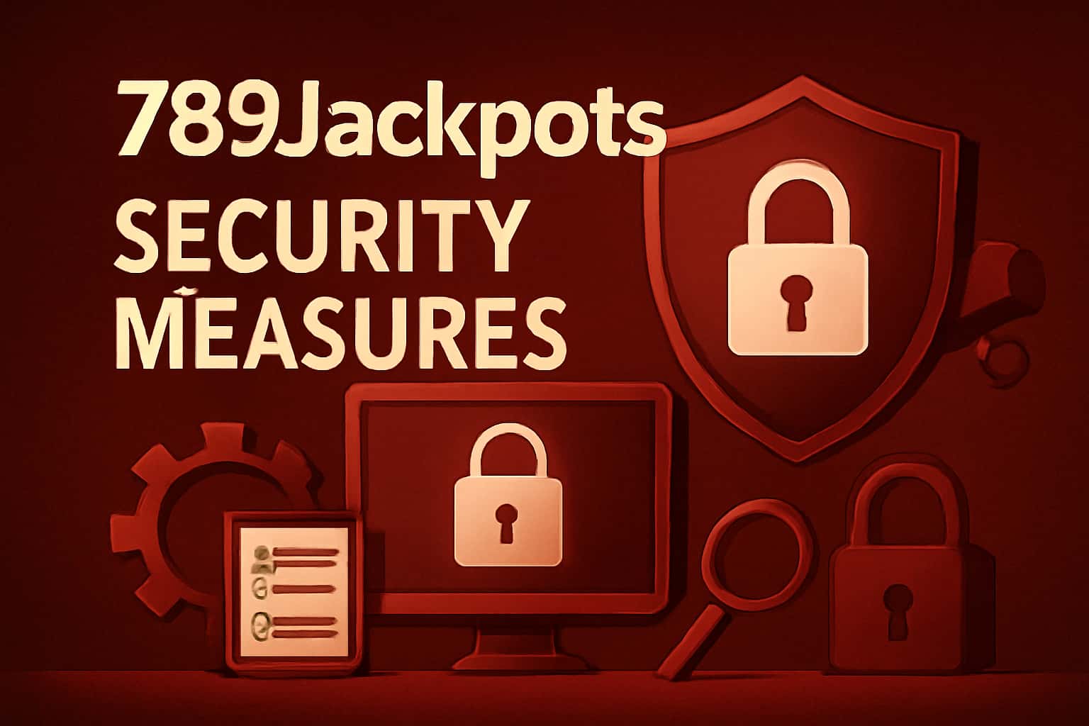 An informative graphic illustrating the security measures of 789Jackpots.