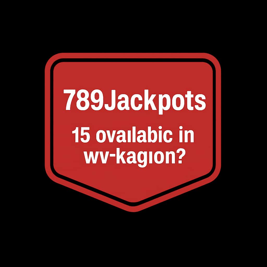 A professional badge icon indicating guidance on the availability of 789Jackpots.