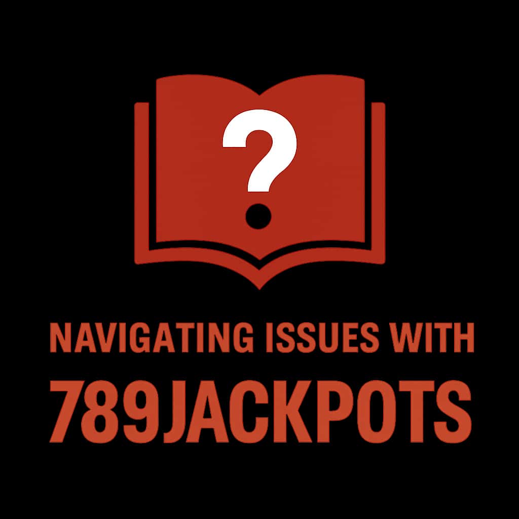 An icon representing help resources for 789Jackpots.