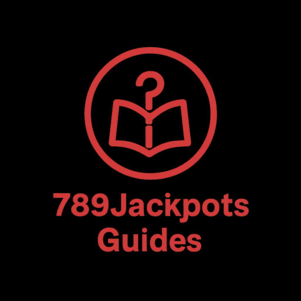 An icon representing 789Jackpots Guides with a clean design.