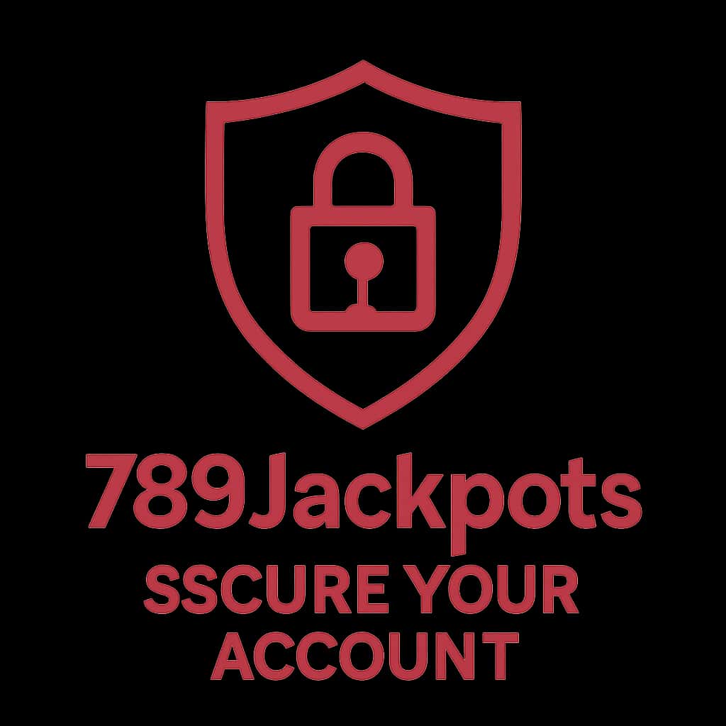 An icon representing account security for 789Jackpots.